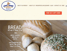Tablet Screenshot of buttemt.greatharvestbread.com